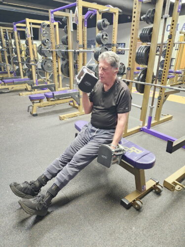 Landolfi trains on despite pain, inconclusive diagnosis
